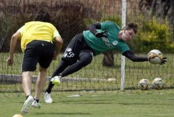 Entrenamiento de Atlético Nacional