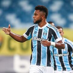 Miguel Borja brilla en Gremio y la prensa brasileña lo destaca