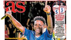 Las portadas de AS de julio