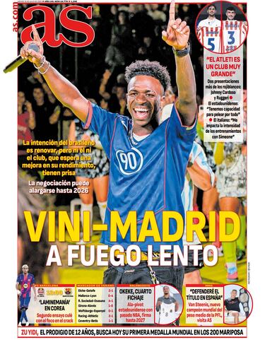 Las portadas de AS de julio
