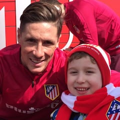 El bonito gesto de Fernando Torres con un fan muy especial