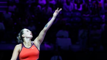 Despite her defeat to Elena Rybakina in the WTA Finals final, the Belarusian finishes the season as the world number one.