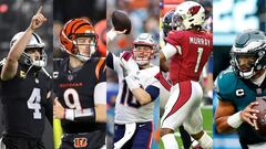 De los 14 equipos que participar&aacute;n en playoffs, cinco de ellos cuentan con quarterbacks que tendr&aacute;n su primera experiencia de postemporada en 2021.