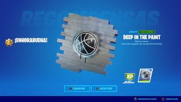 Obtenemos gratis el grafiti Deep in the Paint por completar los 12 niveles de trickshots