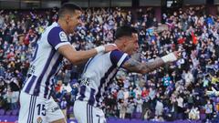 27/02/22  PARTIDO DE SEGUNDA DIVISION
  REAL VALLADOLID -   AMOREBIETA
 SERGIO LEON alegria