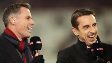 Jamie Carragher should not lose Sky job - Gary Neville