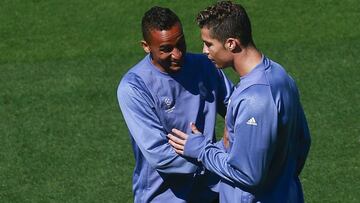 Danilo con Cristiano durante su etapa en Madrid