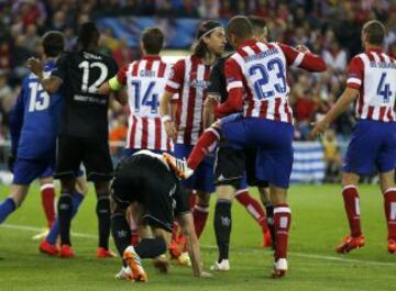 Las im¨¢genes del Atl¨¦tico-Chelsea