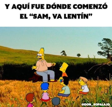 Los mejores memes de Sam va lentín