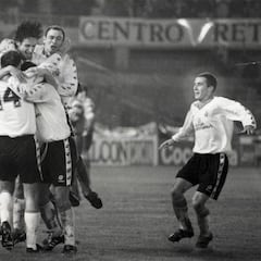 La noche mágica del Racing ante el Barça