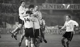 La noche mágica del Racing ante el Barça