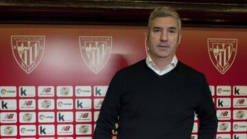 Josu Urrutia, este viernes en Ibaigane.