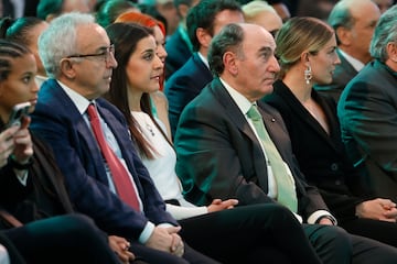 Vicky Lpez, Alejandro Blanco, Carolina Marn, Ignacio Galn y Alexia Putellas. 


