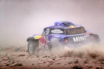 Cuarta etapa entre Arequipa-Tacna / Moquegua. El español Carlos Sainz.