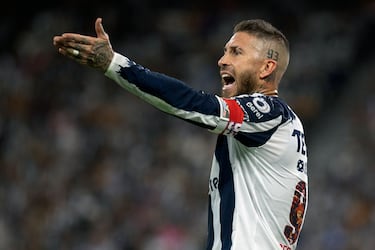 Sergio Ramos volvió al entrenamiento con Rayados 