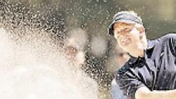 <b>BAJO PAR. </b>Monty fue el único que ganó el pulso al campo.