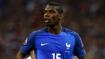 Pogba con Francia.