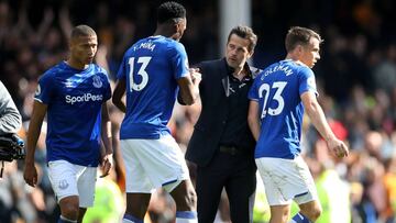 Yerry Mina y Marco Silva