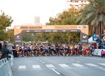 Media Maratón Valencia Trinidad Alfonso EDP, en imágenes