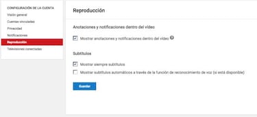 Cómo quitar las notificaciones que salen en los videos de YouTube