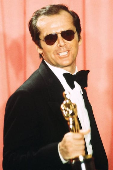 Jack Nicholson sorprendió por su imagen en un partido de basquet