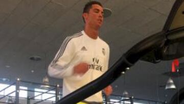 Cristiano colgó esta foto ayer.