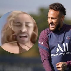 Neymar arrasa en redes al hacerse pasar por Shakira durante la concentración del PSG