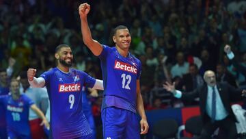 Ngapeth, estrella del voleibol, ingresado por coronavirus.