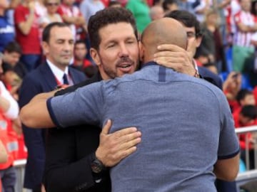 Saludo entre Abelardo y Simeone. 