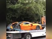 Un expiloto de Fórmula 1 se estrella y destroza su coche de 1 millón de euros