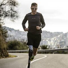 El desafío contra un ascensor del paralímpico Dani Molina