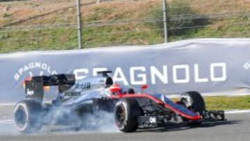 McLaren tuvo muchos problemas en el test de Jerez.