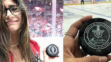 Revientan implante a Mia Khalifa en partido de los Capitals