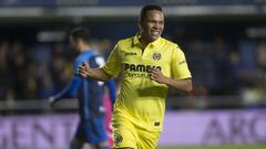 Carlos Bacca, delantero del Villarreal.