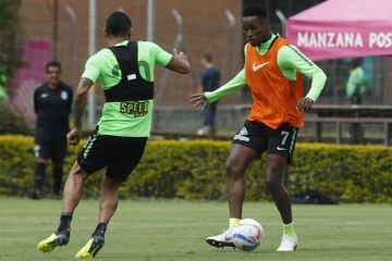 Atlético Nacional entrena pensando en la fecha diez de la Liga Águila II - 2018 en la que recibirá en el estadio Atanasio Girardot al Envigado