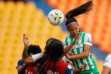 Partido de Liga Femenina entre Atlético Nacional y DIM-Formas Íntimas.