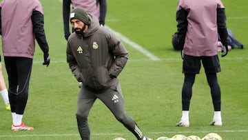 Entrenamiento del Real Madrid