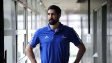 Primer partido de Karabatic con el Barcelona en el Palau tras el Mundial de Qatar.