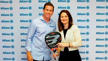 Paquito Navarro el d&iacute;a su su compromiso con Allianz.