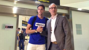 Jonas Martín, junto a Miguel Torrecilla.