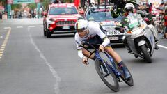 Neilands, primer abandono del Giro: se cayó tras la etapa