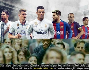 Casemiro es elprotagonista de los memes del Clásico