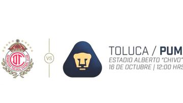 Cómo y dónde ver Toluca vs Pumas: horarios y TV