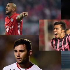 Los 5 mejores futbolistas chilenos en el extranjero el 2016
