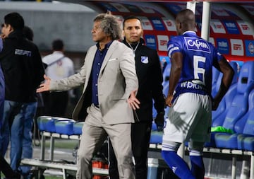 Alberto Gamero dirigió su primer partido como técnico de Millonarios contra el actual campeón de Colombia. Así vivió el encuentro contra América de Cali en el Torneo ESPN.