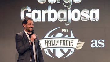 Jorge Garbajosa, nuevo miembro del Hall of Fame de la FEB.