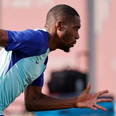 Sesión de gimnasio, posesión y remate para el Atlético
