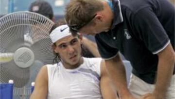<b>ADIÓS A CINCINNATI</b>. Rafa Nadal prefirió no arriesgar, porque el US Open está a la vuelta de la esquina.