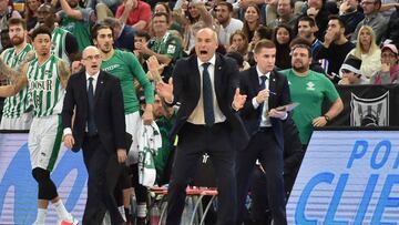 Curro Segura, entrenador del Coosur Real Betis.