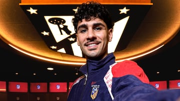Johnny Cardoso ya porta los colores del Atlético de Madrid.